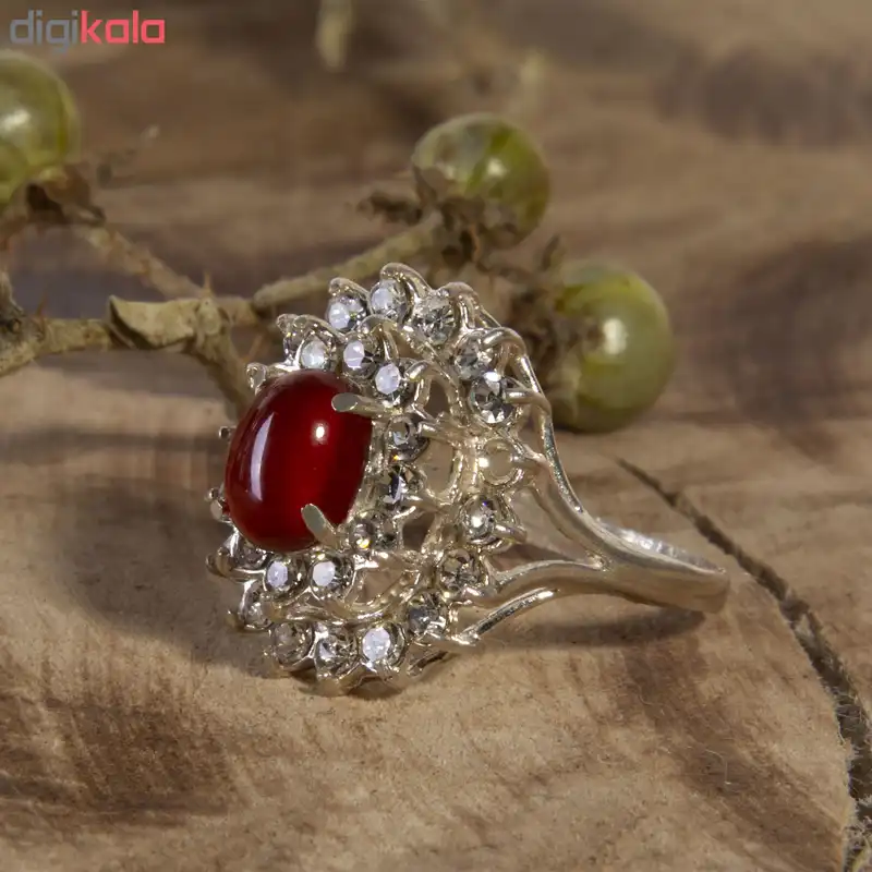 انگشتر نقره زنانه کد AW-051