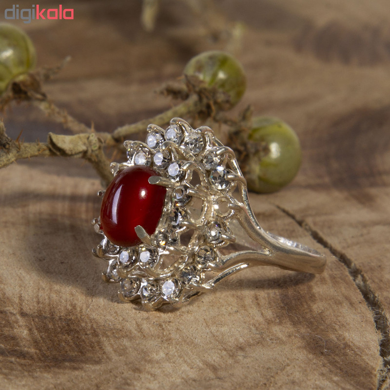 انگشتر نقره زنانه کد AW-051