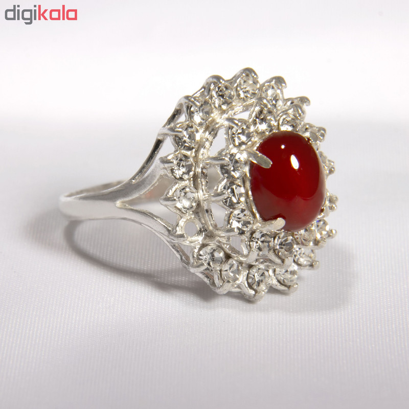 انگشتر نقره زنانه کد AW-051