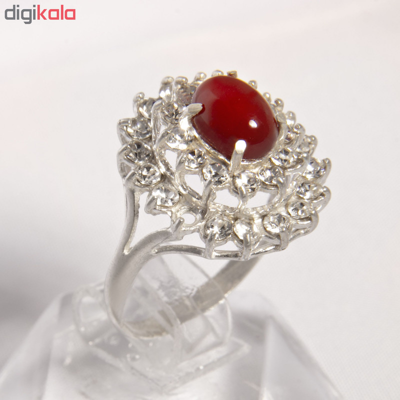 انگشتر نقره زنانه کد AW-051