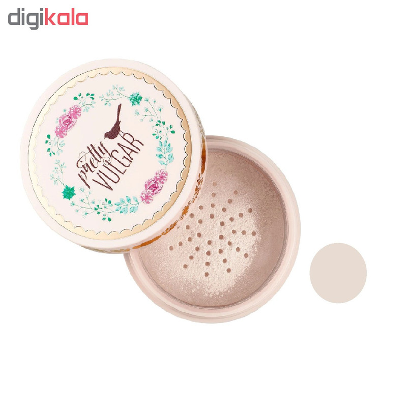 پودر تثبیت کننده آرایش پرتی وولگار مدل TRANSLUCENT