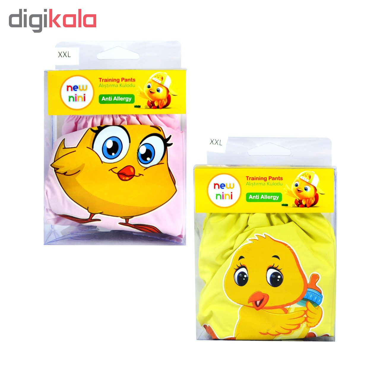 شورت آموزشی کودک نیو نی نی مدل JJ3 سایز XXL مجموعه 2 عددی شورت آموزشی کودک نیو نی نی مدل JJ3 سایز XXL مجموعه 2 عددی