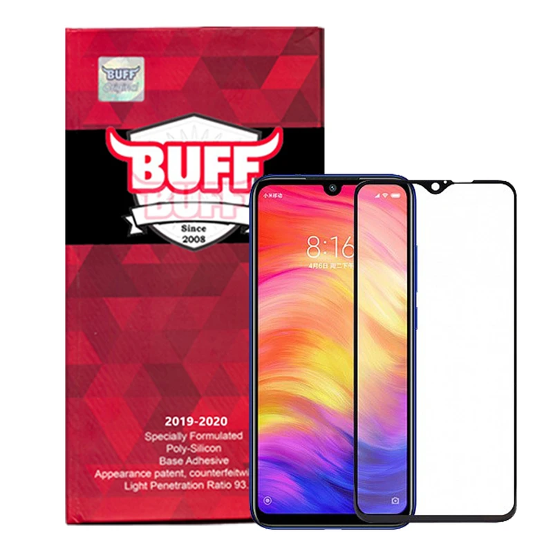 محافظ صفحه نمایش 5D بوف مدل F33 مناسب برای گوشی موبایل شیائومی Redmi note 7