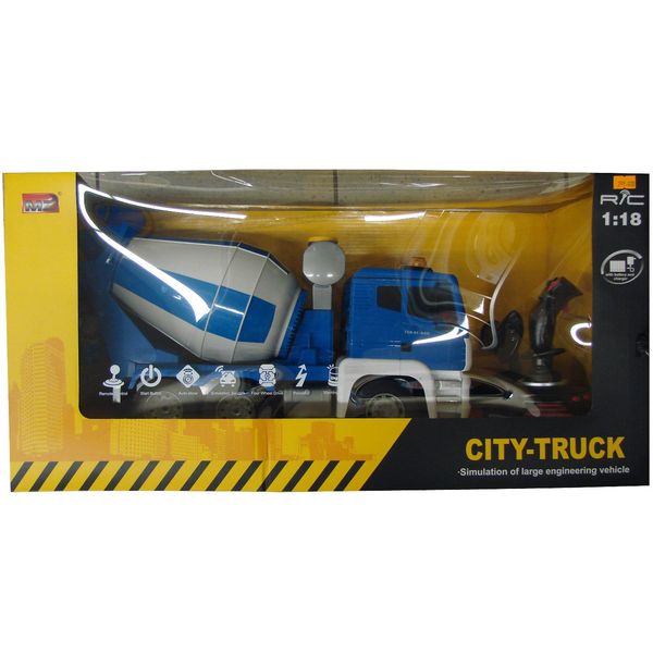ماشین بازی کنترلی ام زد مدل City Truck Mixer ماشین بازی کنترلی ام زد مدل City Truck Mixer