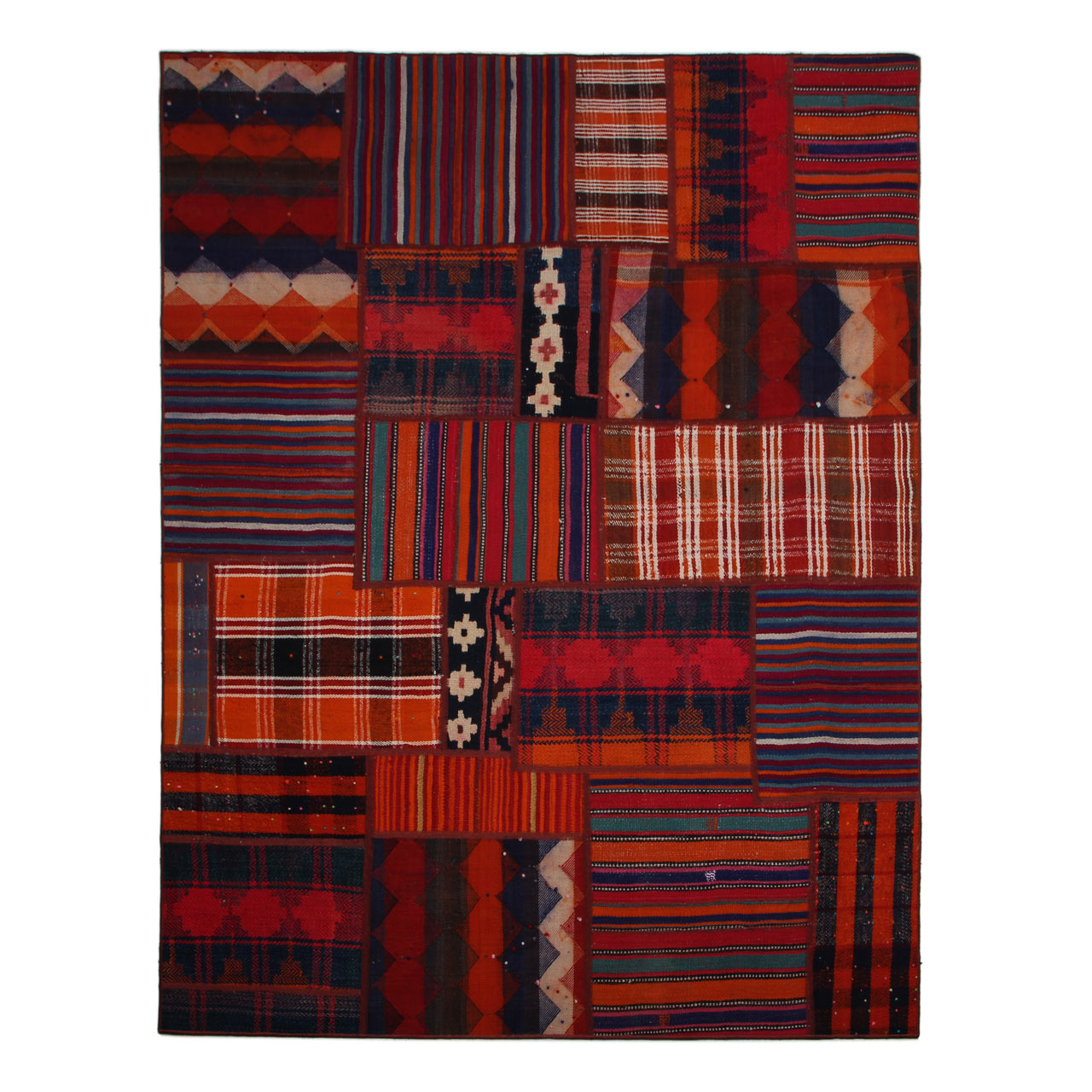 کلاژ گلیم دستبافت سه و نیم متری مدل M40 کد 170