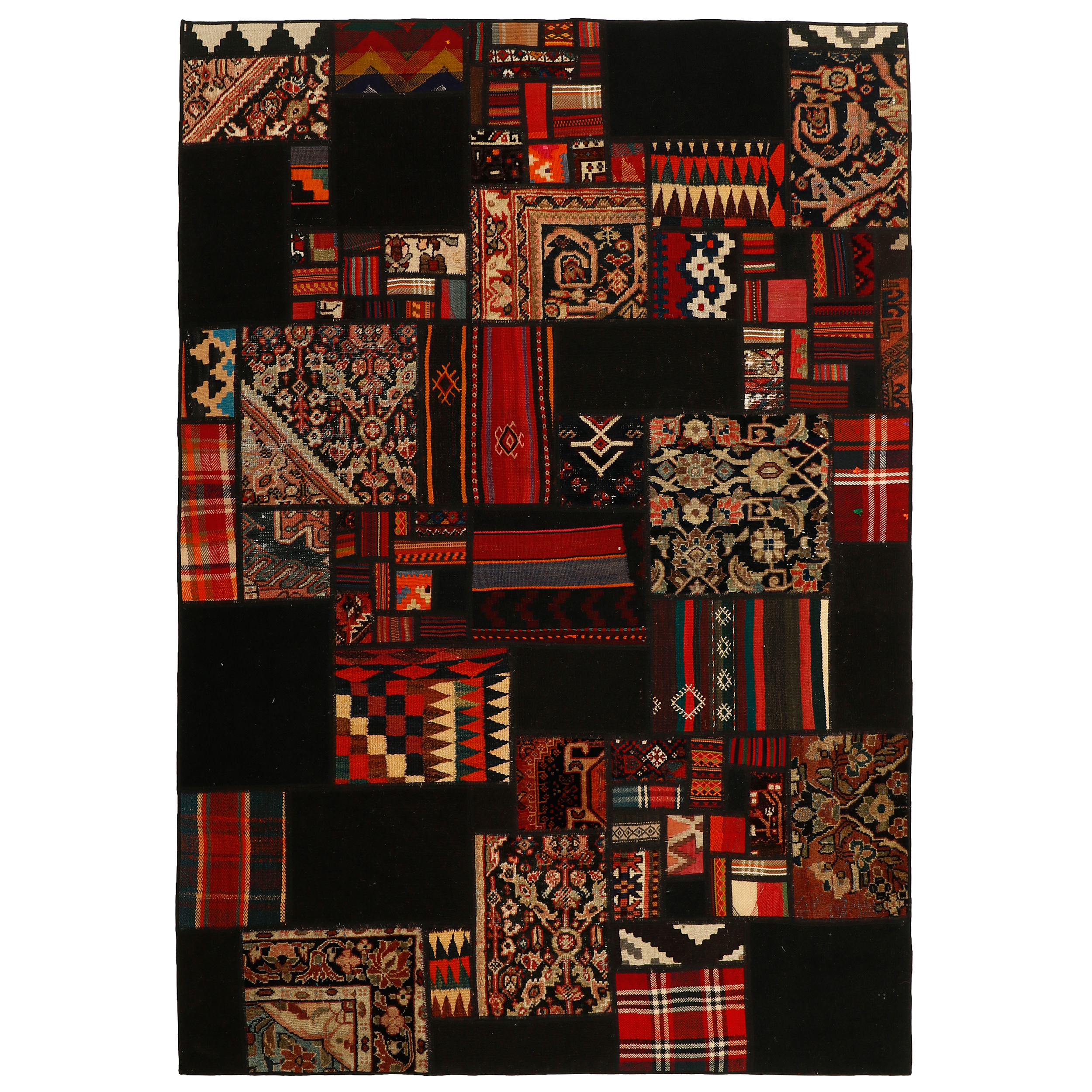 کلاژ گلیم دستبافت سه و نیم متری مدل N2 کد 508756