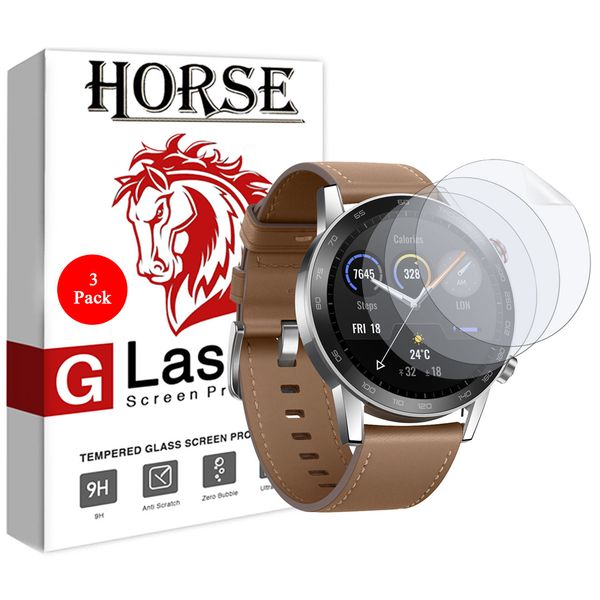 محافظ صفحه نمایش نانو هورس مدل FSN مناسب برای ساعت هوشمند آنر Magic Watch بسته سه عددی