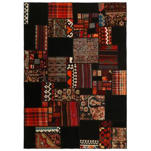 کلاژ گلیم دستبافت سه و نیم متری مدل N2 کد 508757