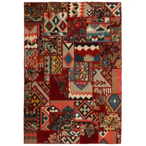 کلاژ گلیم دستبافت سه و نیم متری مدل N2 کد 508849