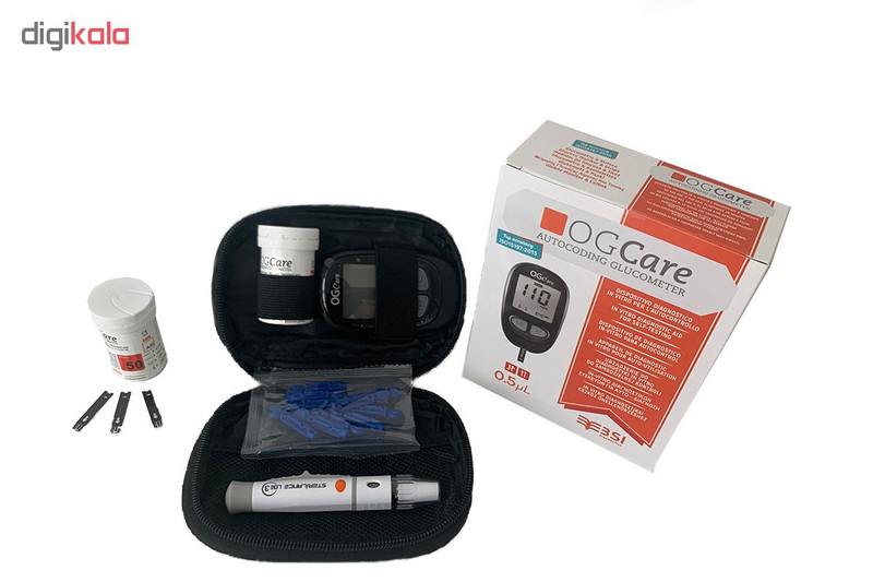 دستگاه تست قند خون بی اس آی مدل اوجی کر کد 1TS