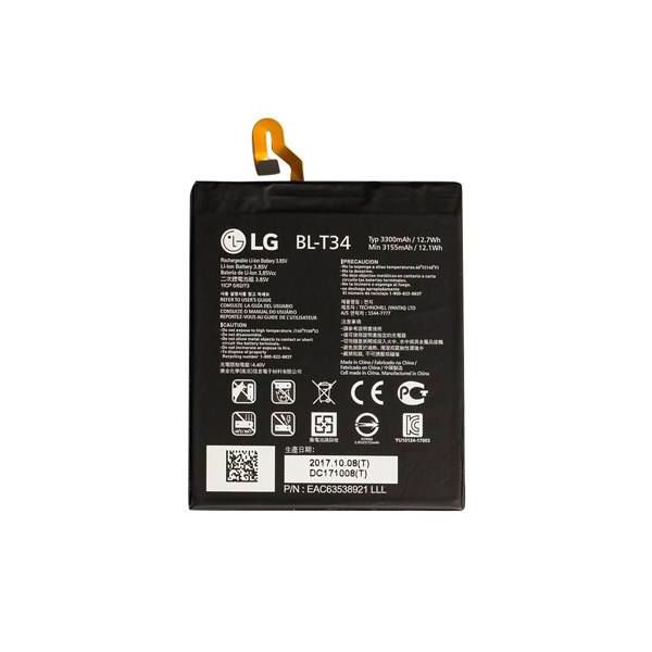 باتری موبایل مدل BL-T34 ظرفیت 3300 میلی آمپر ساعت مناسب برای گوشی موبایل ال جی V30 باتری موبایل مدل BL-T34 ظرفیت 3300 میلی آمپر ساعت مناسب برای گوشی موبایل ال جی V30