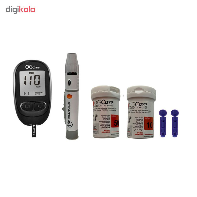 دستگاه تست قند خون بی اس آی مدل اوجی کر کد 1TS
