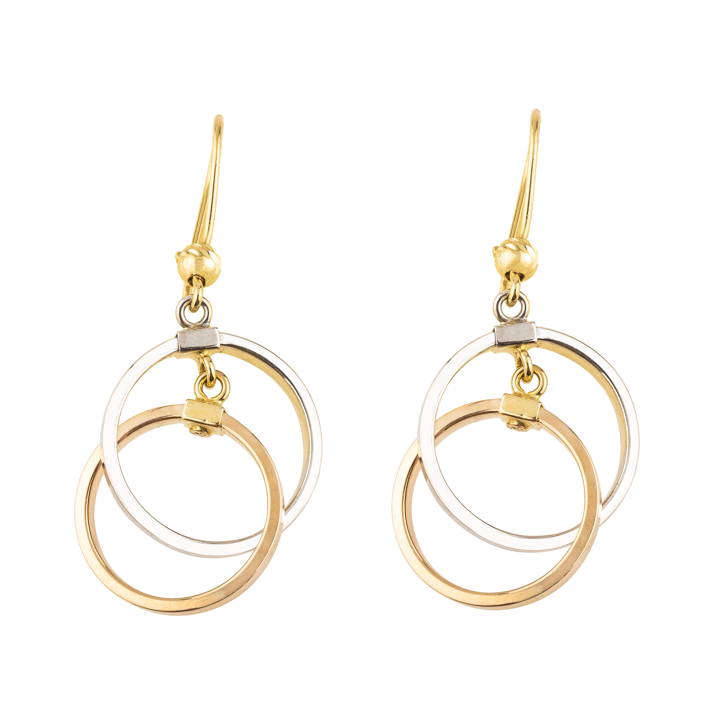 گوشواره طلا  18 عیار زنانه کد EA194