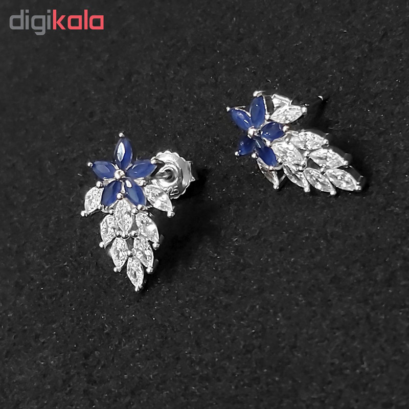 گوشواره نقره زنانه اقلیمه کد EN381