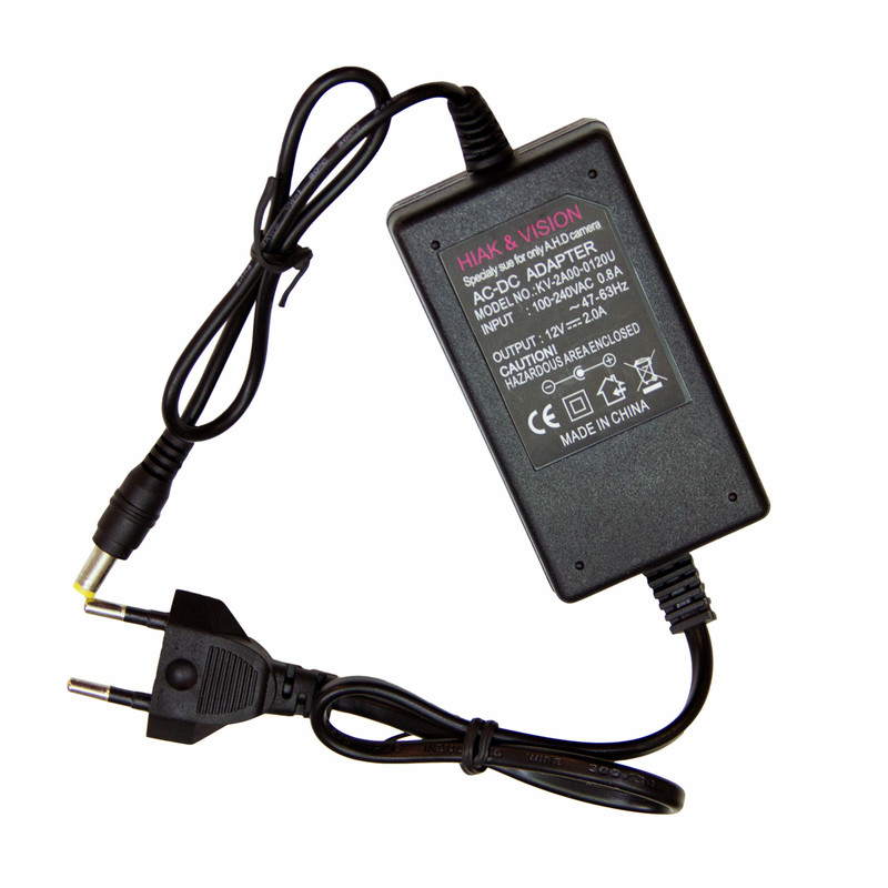 آداپتور برق ۱۲ ولت ۲ آمپر مدل KV-2A00-0120U