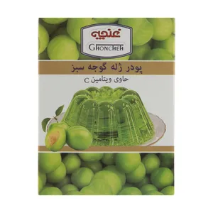 پودر ژله غنچه با طعم گوجه سبز - 100 گرم