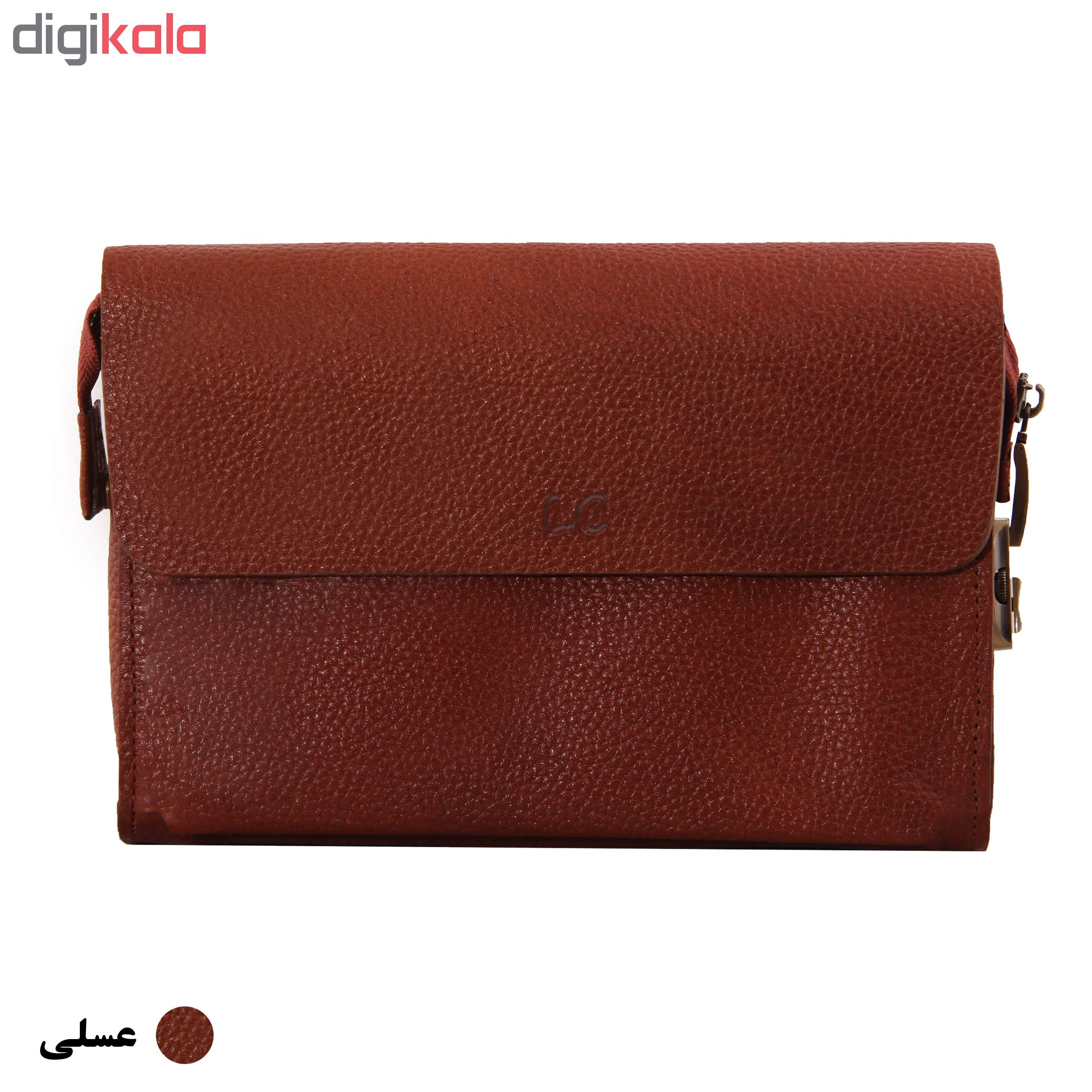کیف پاسپورتی مردانه شهر چرم مدل H100