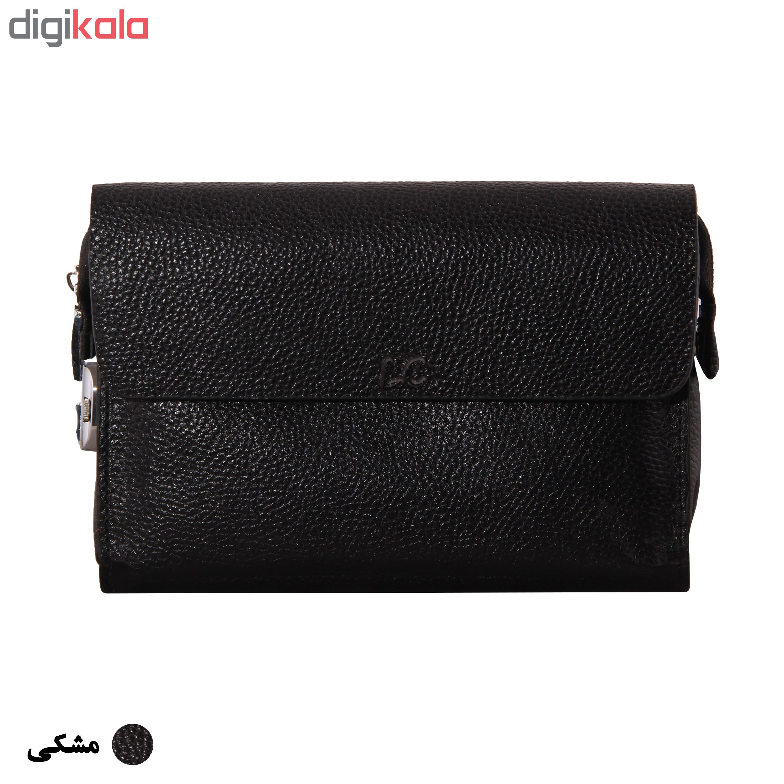 کیف پاسپورتی مردانه شهر چرم مدل H100