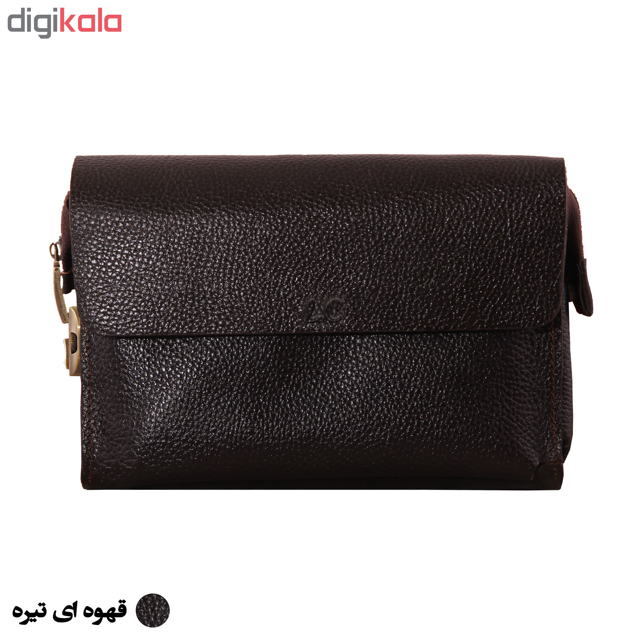 کیف پاسپورتی مردانه شهر چرم مدل H100