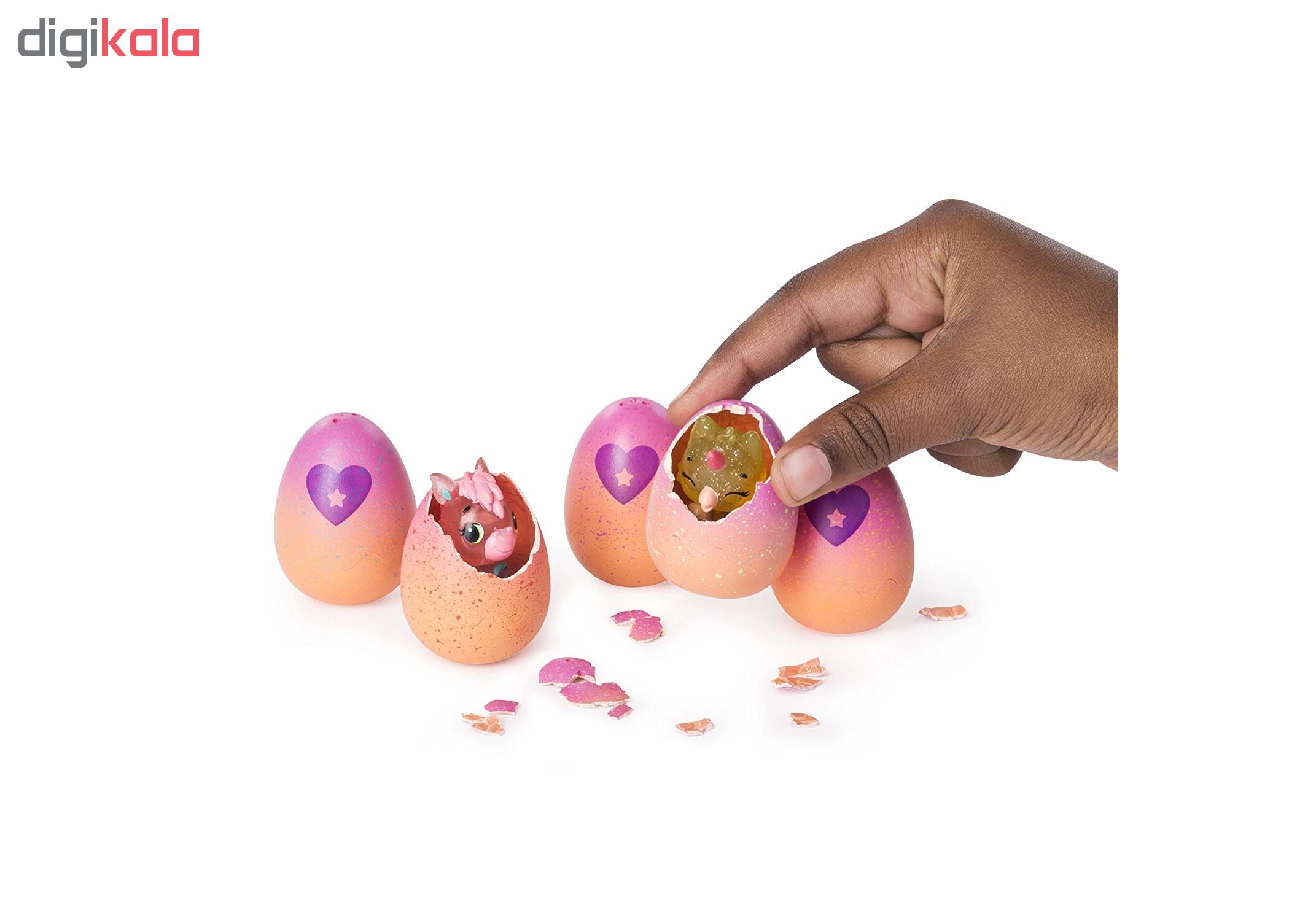 عروسک شانسی اسپین مستر مدل Hatchimals Colleggtibles بسته 12 عددی