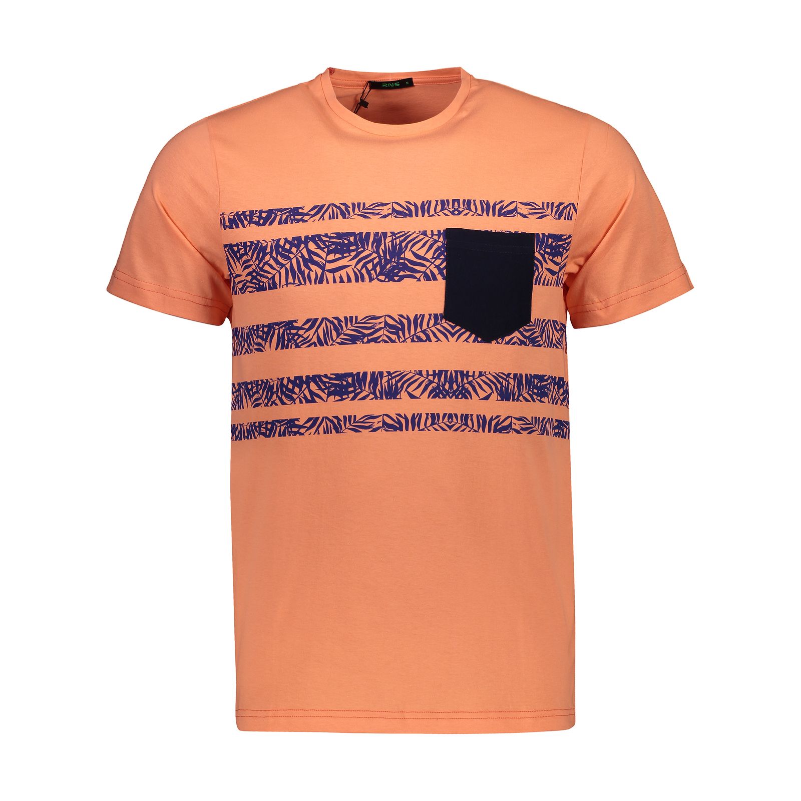 تی شرت مردانه آر ان اس مدل 1131127-23 - نارنجی - 1
