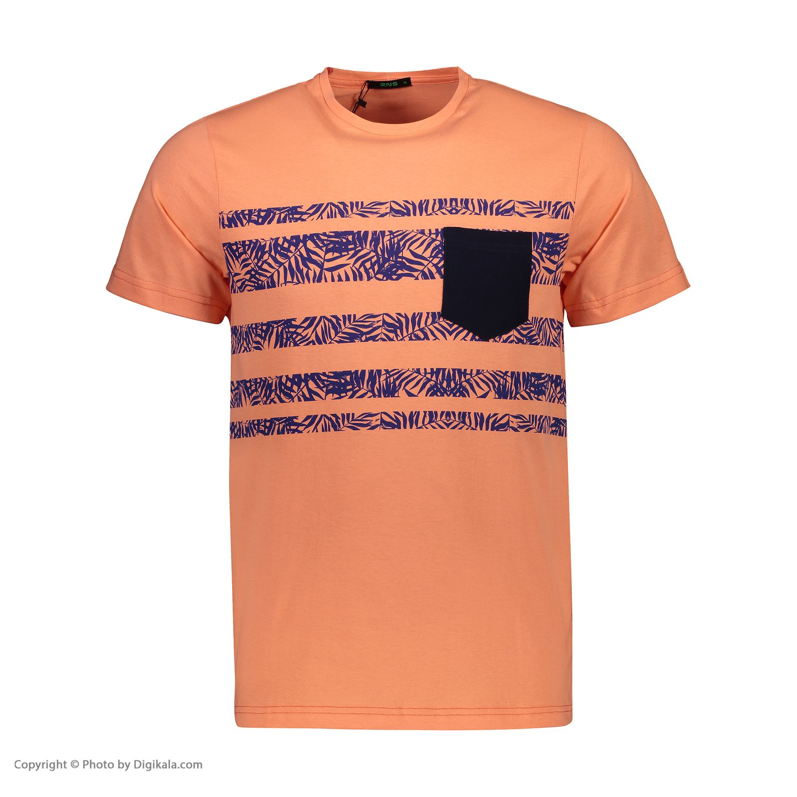 تی شرت مردانه آر ان اس مدل 1131127-23 - نارنجی - 2
