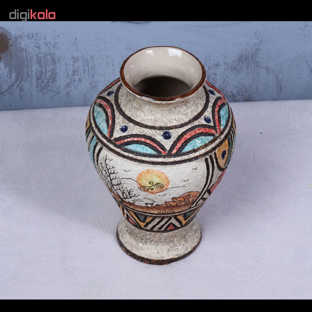 گلدان سفالی  کد 13159