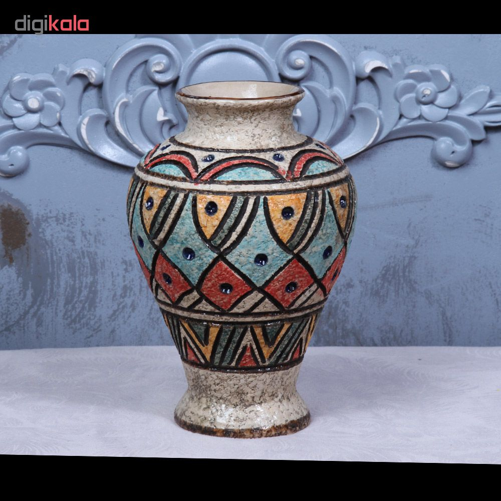 گلدان سفالی  کد 13159