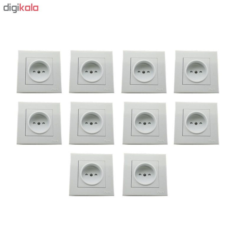 پریز برق پارت الکتریک مدل Tabesh بسته 10 عددی