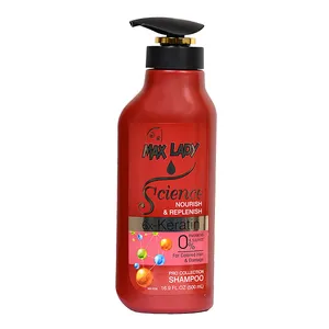 شامپو مو مکس لیدی مدل Keratin حجم 500 میلی لیتر