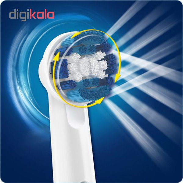 سری یدک مسواک برقی اورال-بی مدل PRECISION CLEAN بسته 2 عددی