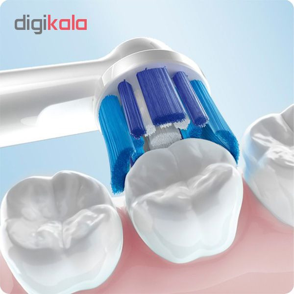 سری یدک مسواک برقی اورال-بی مدل PRECISION CLEAN بسته 2 عددی