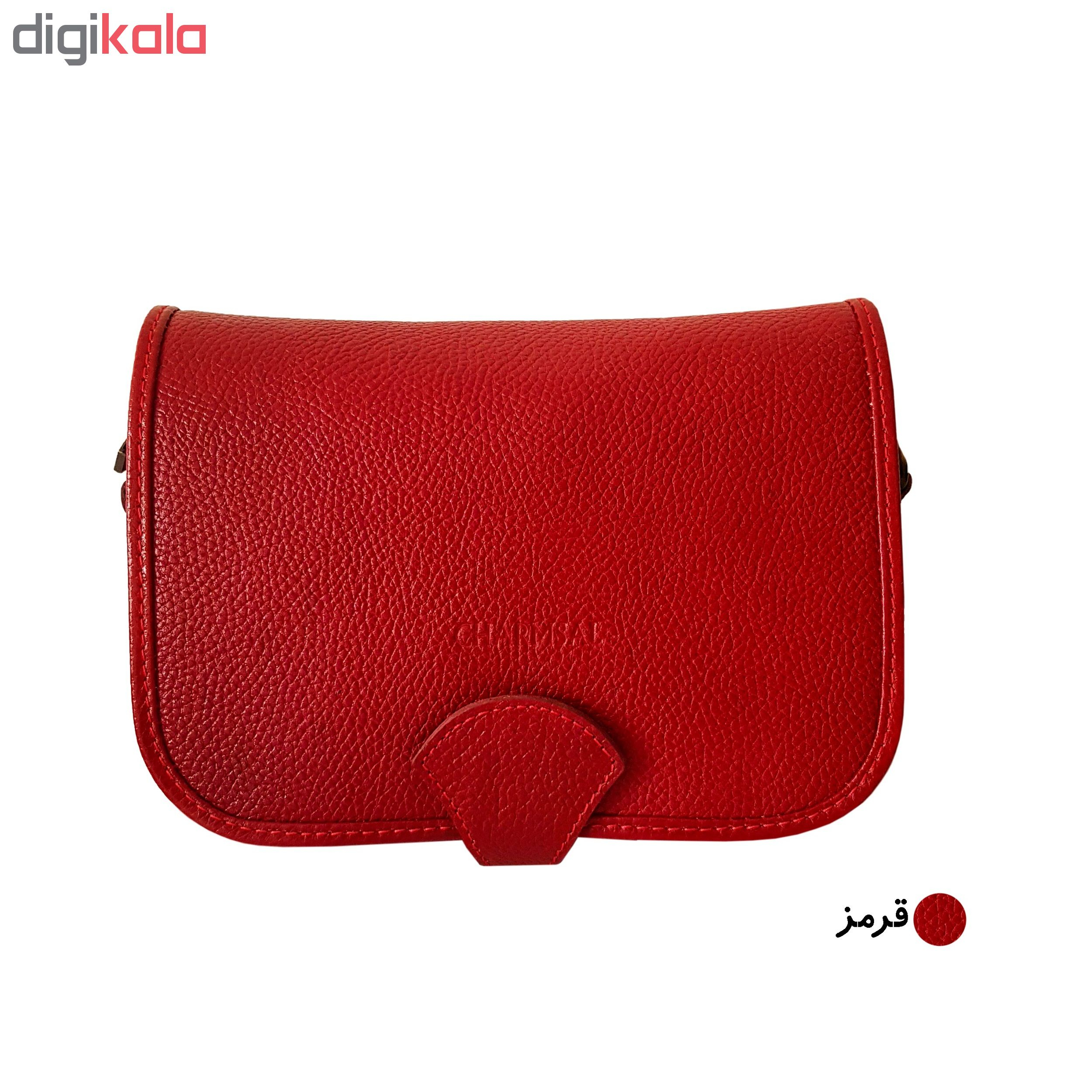 کیف دوشی چرمسال کد J525