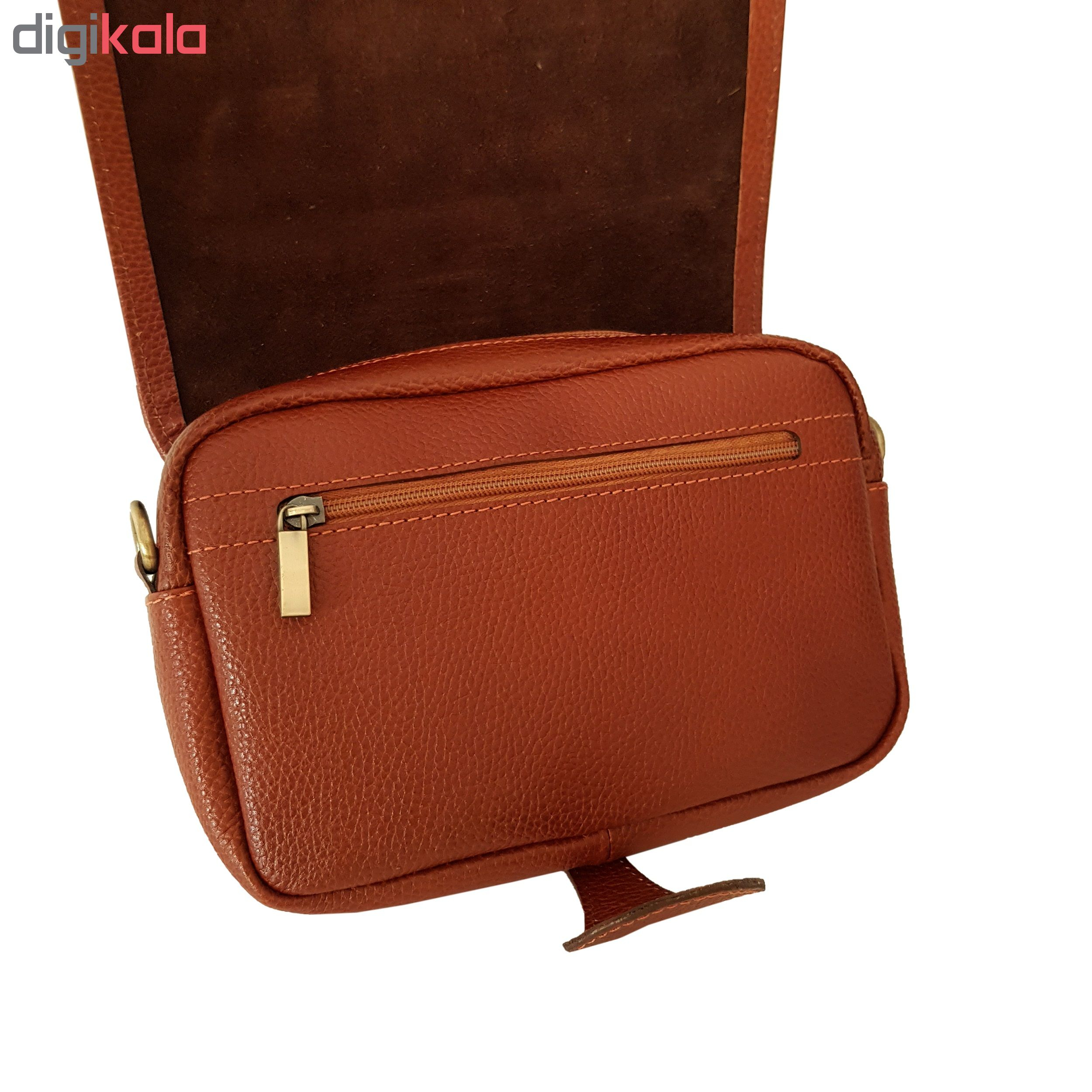 کیف دوشی چرمسال کد J525