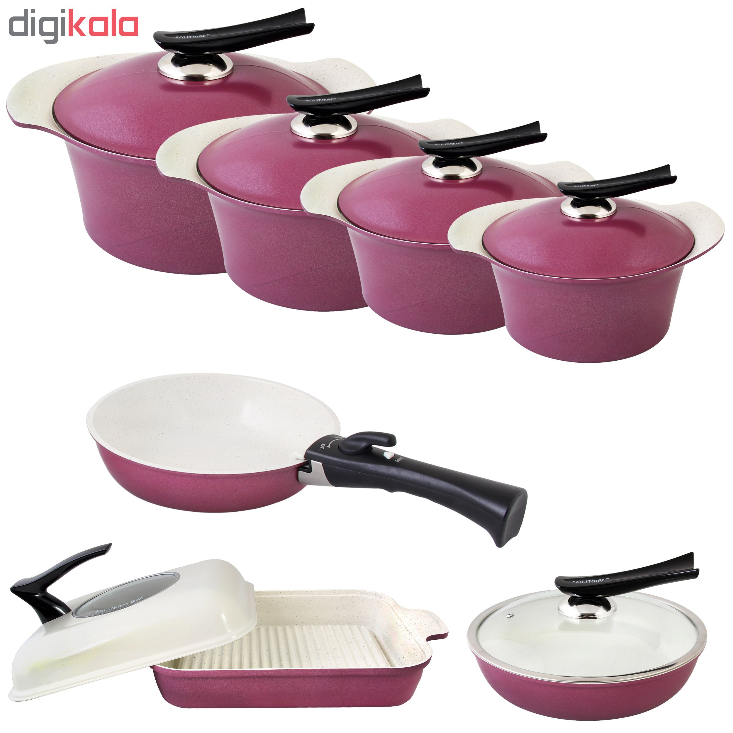 سرویس پخت و پز 16 پارچه سولایتر مدل Italy051
