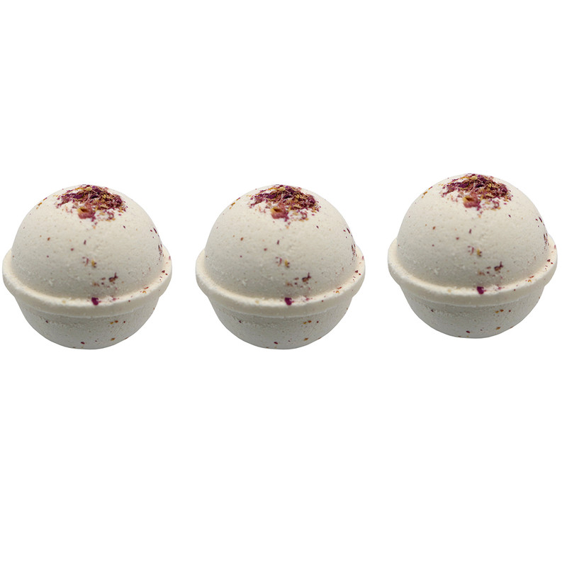 کوکتل نمک حمام مدل rose کد 01 وزن 60 گرم بسته 3 عددی
