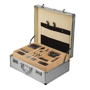 سرویس قاشق و چنگال 128 پارچه  مدل si-28