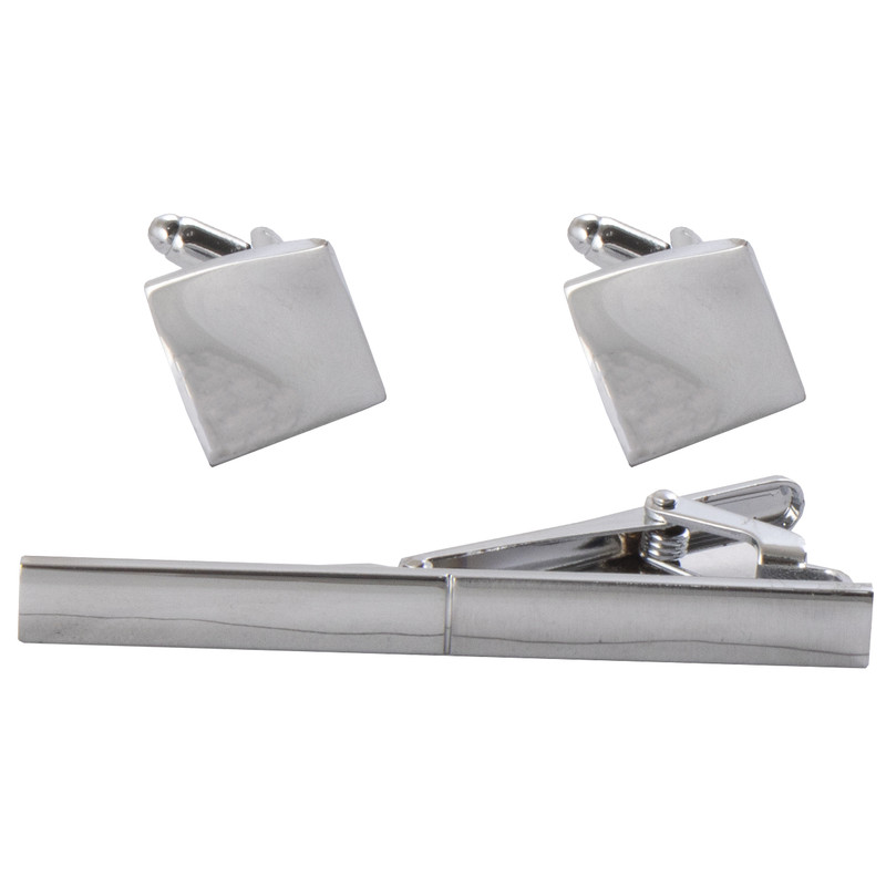 ست دکمه سر دست و گیره کراوات مردانه کد NP-20-113