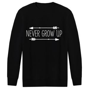 سویشرت مردانه طرح NEVER GROW UP کد R17