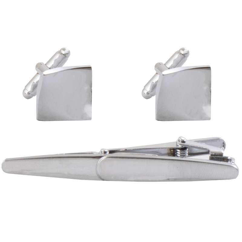 ست دکمه سر دست و گیره کراوات مردانه کد NP-20-109