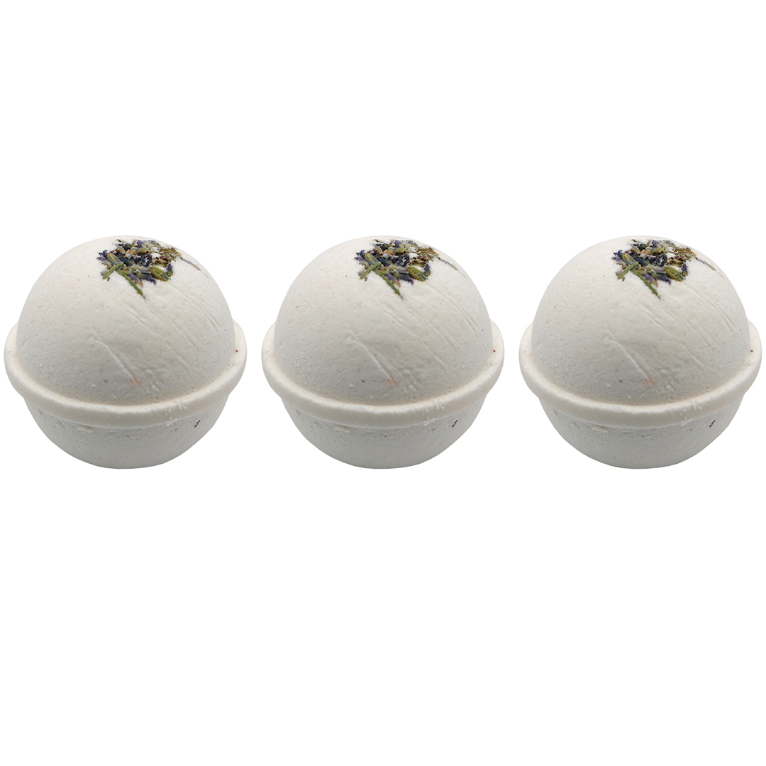 کوکتل نمک حمام مدل Lavender کد 02 وزن 60 گرم بسته 3 عددی