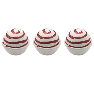 کوکتل نمک حمام مدل Pomegranate کد 04 وزن 60 گرم بسته 3 عددی