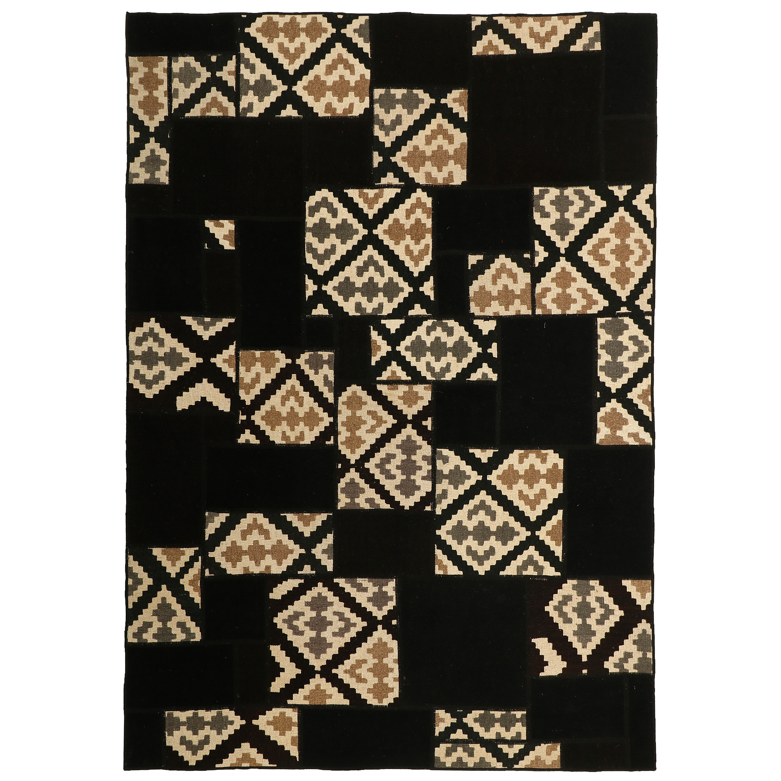 کلاژ گلیم دستبافت سه و نیم متری مدل M2 کد 508771