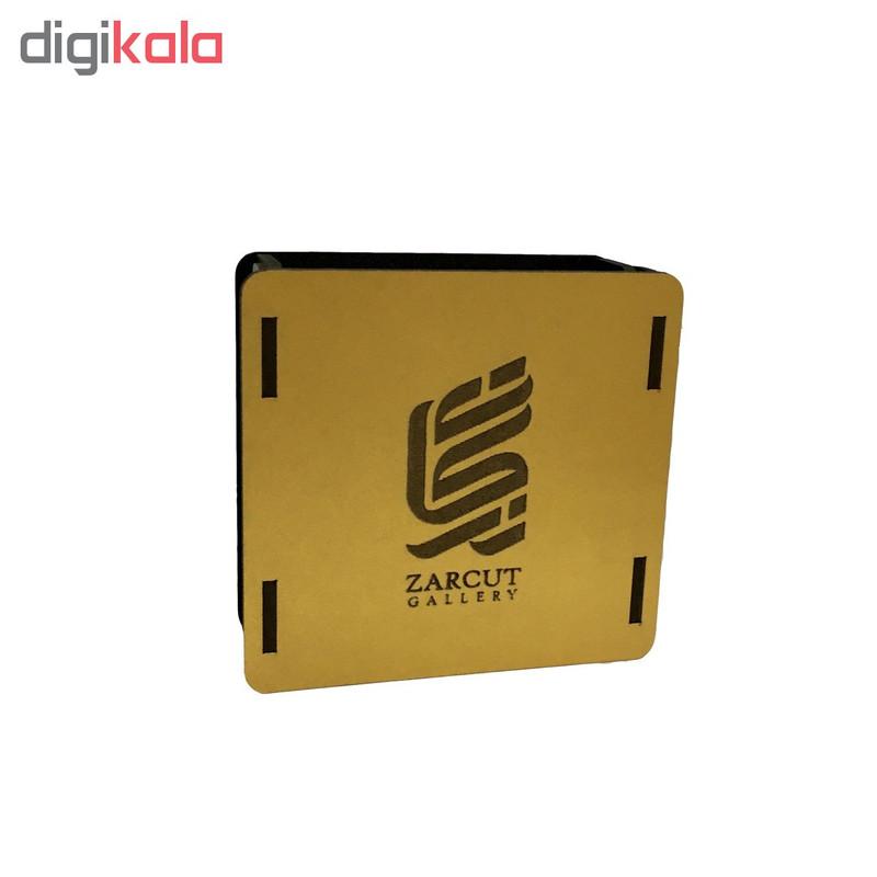 دکمه سردست مردانه زرکات طرح M