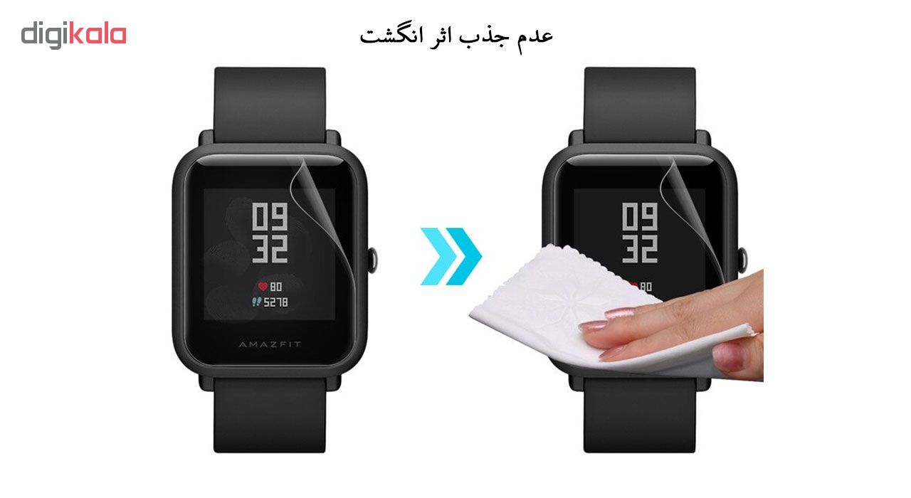 محافظ صفحه نمایش نانو هورس مدل FSN مناسب برای ساعت هوشمند شیائومی Huami Amazfit Bip