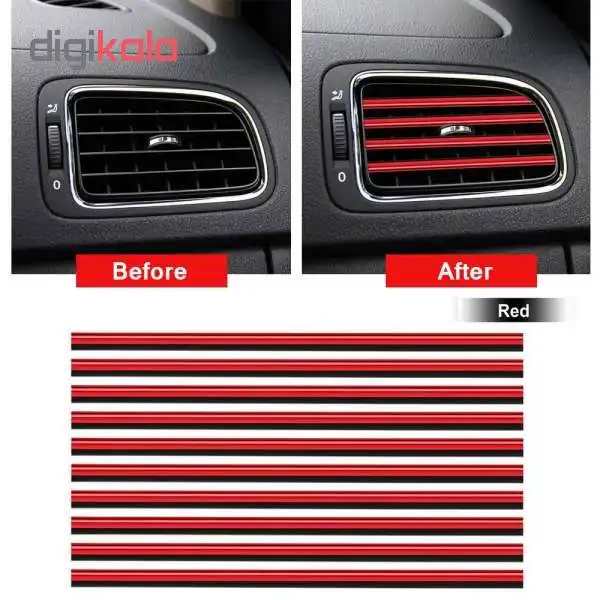 نوار تزئینی دریچه کولر مدل SR10 بسته 10عددی