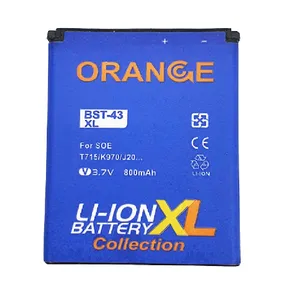 باتری موبایل مدل BST-43 ظرفیت 800 میلی آمپر ساعت مناسب برای گوشی موبایل سونی اریکسون  K971i