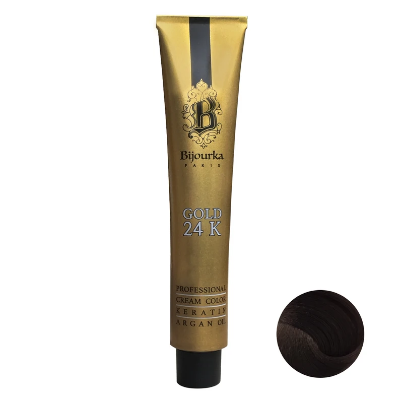 رنگ مو بیجورکا شماره 6.1 حجم 100 میلی لیتر رنگ بلوند خاکستری تیره