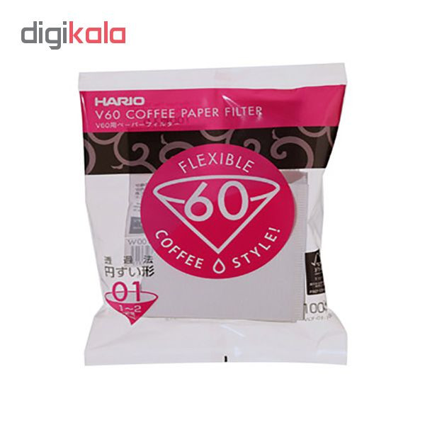 فیلتر قهوه هاریو 60v مدل 01 فیلتر قهوه هاریو 60v مدل 01