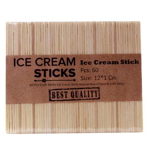 نقد و بررسی چوب بستنی sticks کد 100 بسته 60 عددی توسط خریداران